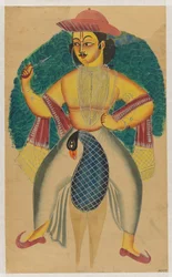 Skanda sul suo pavone
